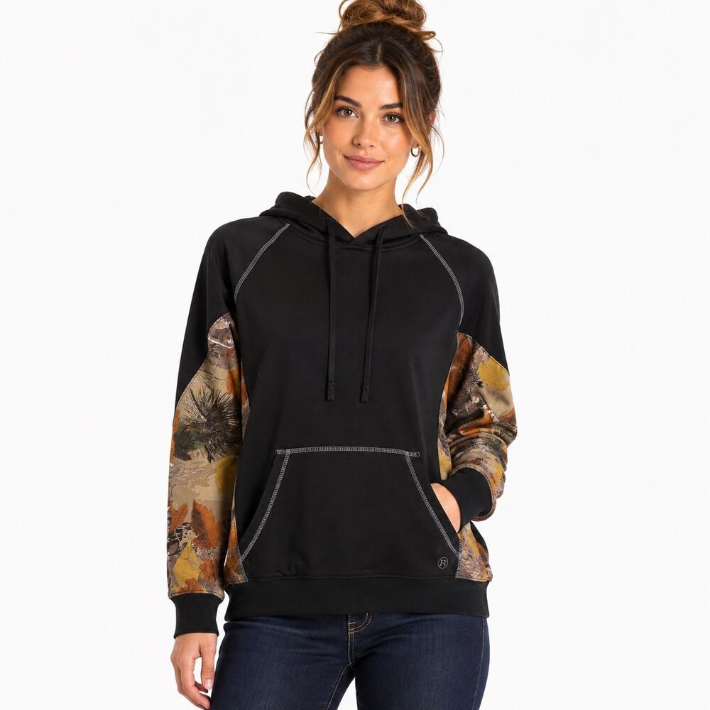 Roper Wear the West Women’s Small Black Camo Sleeve Hoodie